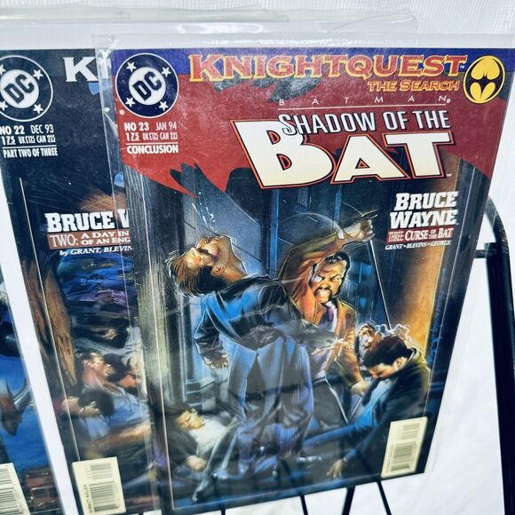 Batman Shadow Of The Bat 1 16-27 29-31 35-38 Lot Knightsend Knightquest - Picture 5 of 9